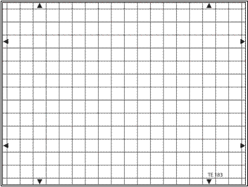 畸變測試卡（棋盤測試卡）