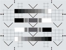 池上攝像機測試卡